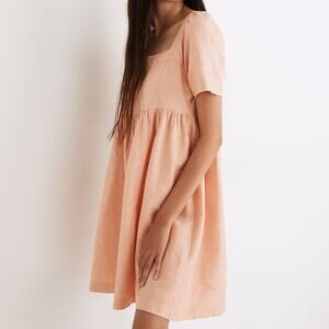 Madewell Peach Mini Dress
